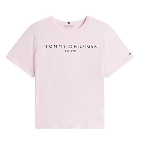 Tommy Hilfiger Womens/Ladies Cropped Logo Cotton T-Shirt