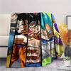 Anime Dragon Ball pattern Flannel Blanket, High quality Comfortable for All Seasons, Home Decor, Warmth and Comfort, Perfect for Gifts.