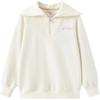 Asics Japanese Trendy Sweatshirt Ecru Teenagers 333241214019-8853
