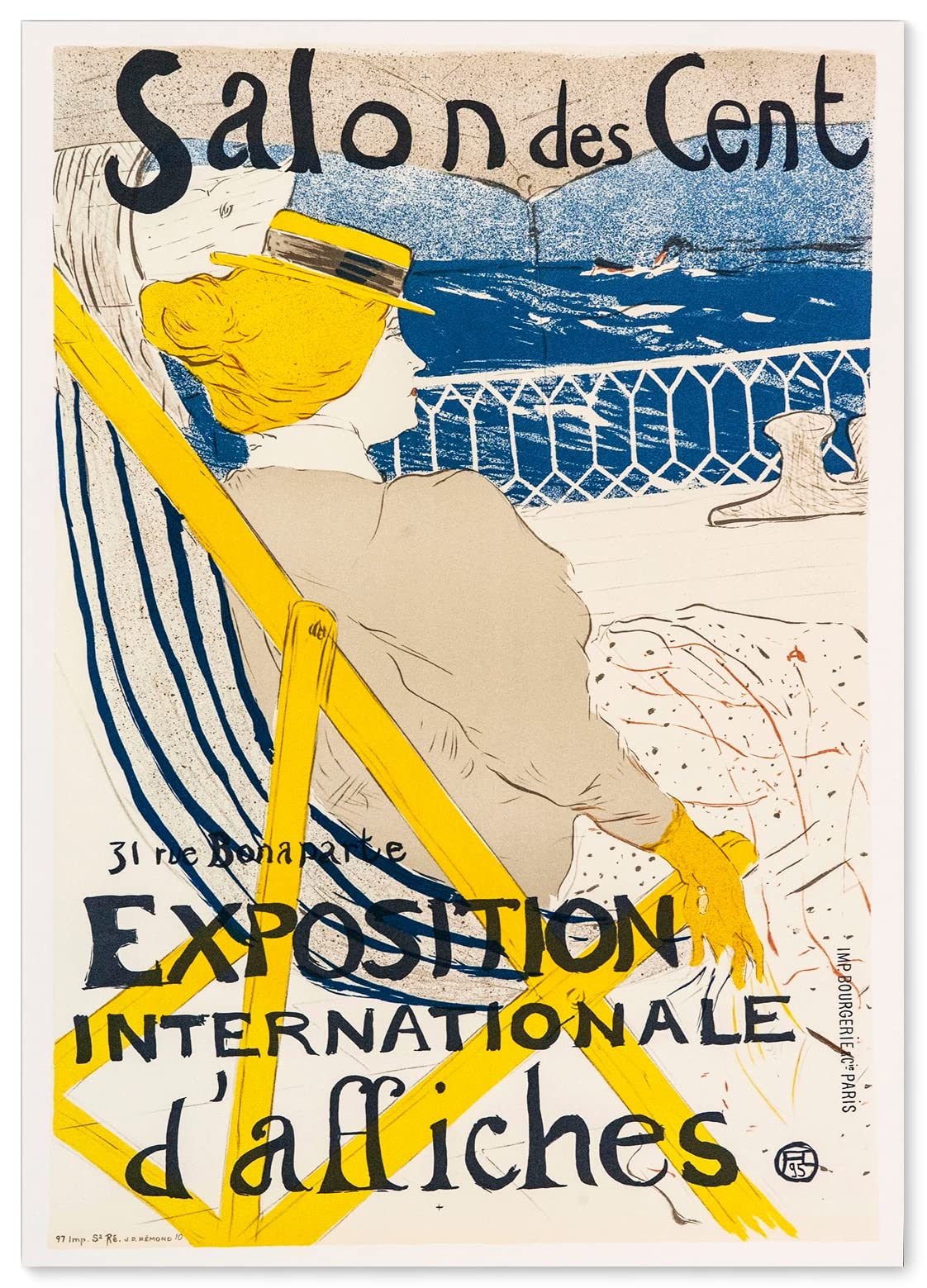 

дес Пассажирка в комнате А3 размера в живописи Арт Обои Постер Тулуз-Лотрек Постер Салон Сент 54 , [Сделано в Японии] [Интерьерные обои]