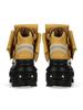Fashion Thick Sole Lace Up Short Boots 2024 Autumn New Round Toe Punk Street Rock Sports Casual Shoes Black Fashion Women's Ankle Boots