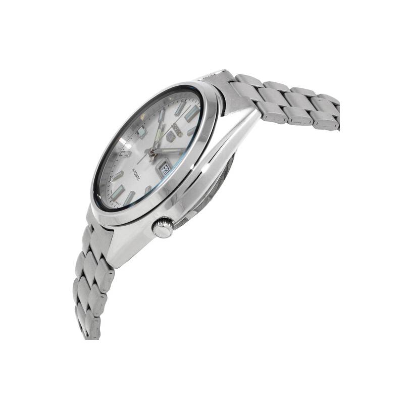 Seiko 30 Meters Waterproof Automatic Mechanical Movement Stainless Steel Watch Men watches Silver SNXS73K1