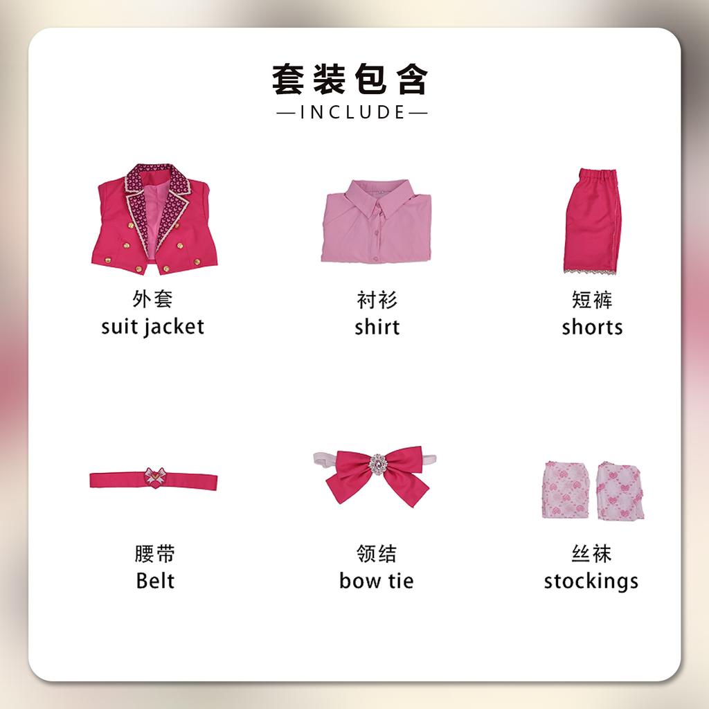 Beishui Trading Red Princess Cos Service Movie Starlight Heir Cosplay: Descendants 5 Chloe Cos Service