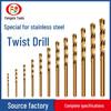 Super Hard 304 Stainless Steel Twist Drill Bit with Straight Shank