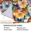 Watercolor Butterfly Print Tapestry, Bohemian Style Wall Hanging, Decorative Backdrop For Bedroom & Dorm, Room Makeover Gift