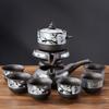 Purple Sand Automatic Tea Set, Household Internet Celebrity Making Teapot, Kung Fu Lazy Time Running Tea Set Gift Box