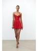 2025 Women's Spicy Girl Backless Slimming Sleeveless Short Dress, European & American Style