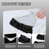 2Pcs Ice Skate Blade Covers Towel Inner Absorbent Portable Blade Protector for Training Sports Hockey Skates Figure Skates