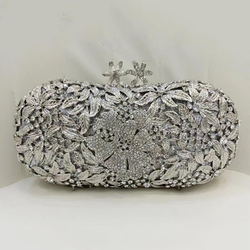 Strass Damen Clutch Abendtasche Stein Hochzeit Braut-Clutches Abschlussball Formale Minaudière Party Diamant Handtaschen Kristall Handtaschen