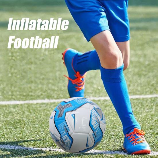 Professional Foot Ball Wear Resistant Waterproof Explosion-proof Machine-sewn Soccer Ball for Game Competition