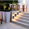 1/2/5/10 Pcs LED Solar Light Outdoor Waterproof 6Leds Auto On At Night Solar Powered Wall Lamp for Patio Garden Decoration