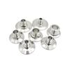 Sechskant 1/4" 3/8" 1/2" 3/4" 1" 1-1/2" 2" NPT Außengewinde x 0,5" 1,5" 2" Klemmverbindung Tri Clamp Rohrverschraubung 304 316L Edelstahl Sanitär