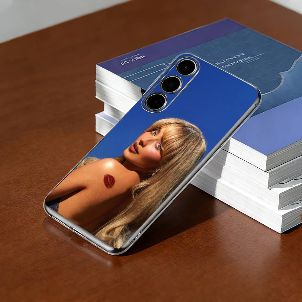 Sabrina Carpenter-C Short Sweet Phone Case For SamsungA10,12,20,21S,30,31,40,50,51,52,70,71 Transparent Cover
