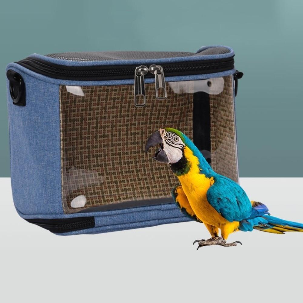 Clear Window Hamster Carrying Bag Portable Travel Bird Cage Parrot Out Bag Pet Show
