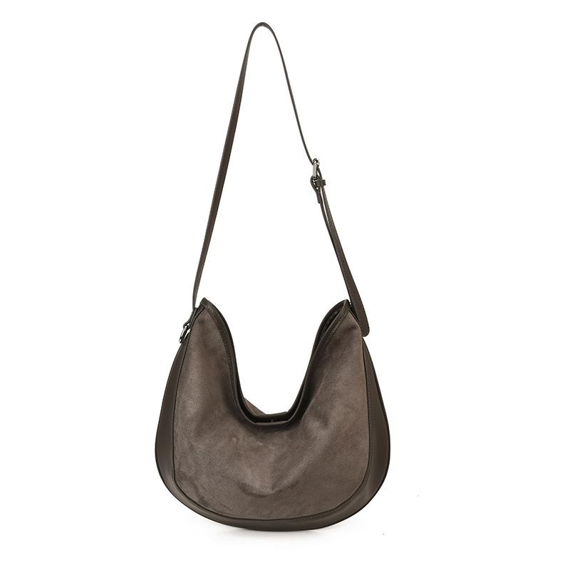 Torba o dużej pojemności, Torba crossbody, Torba na jedno ramię, Modna i prosta torba pod pachę do dojazdów