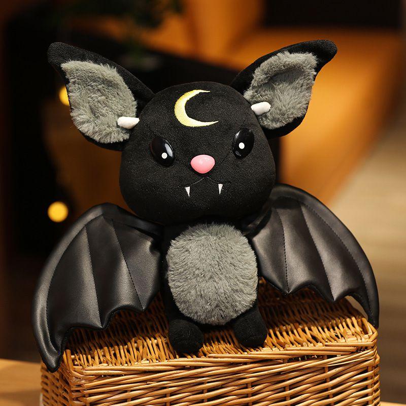 Cute Bat Plush Toy Soft And Durable Stuffed Animal For Halloween And Decor Available In 4 Colors