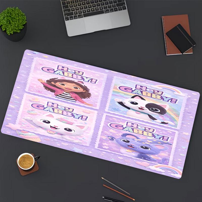 Gabby's Dollhouse Print Mouse Pad, for Keyboard Pad Laptop PC Mat for Office Home Use, Desk Decor, Perfect Birthday Gift for Gamers