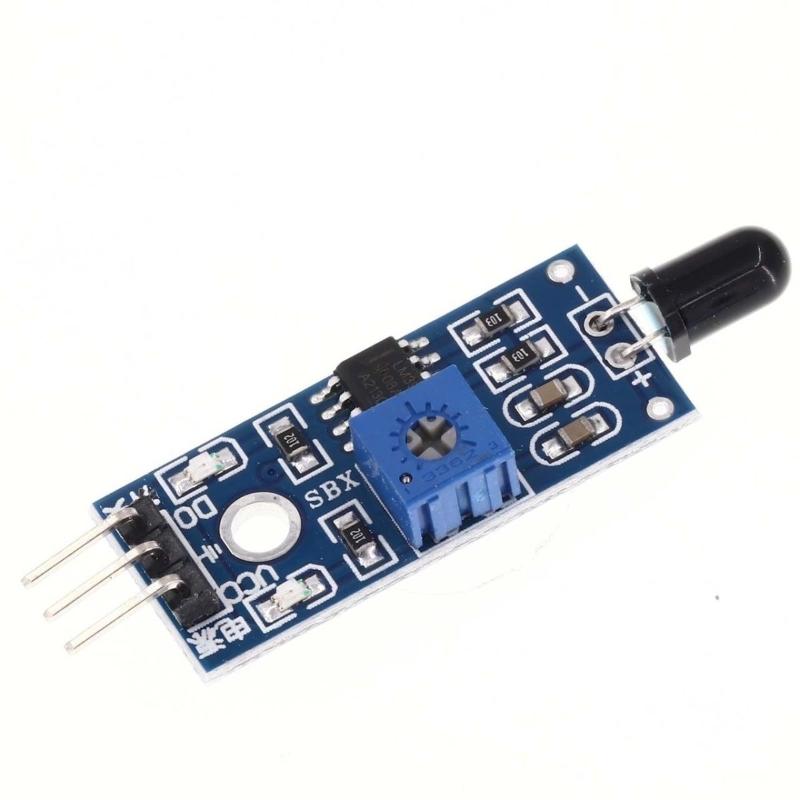 Ir Infrared 3/4 Pin Flame Detection Sensor Module Ir Flame Sensor Module Detector Smartsense Obstacle Avoidance Sensor Module