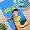 Movie Invincible Towel Polyester Beach Towel Quick Dry Sand Free Bath Towel for Summer Pool Travel Vacation