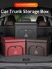 rvcr3 Car trunk Foldable storage box shoe storage organizing box For Mitsubishi Outlander Evolution X Pajero ASX Triton Colt Lancer EX