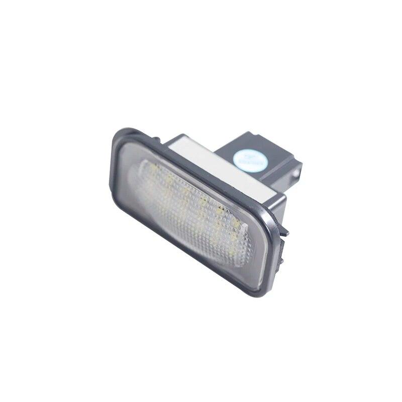 1 Pair 12V LED License Plate Light Bulb No Error For Mercedes Benz W203 4D W211 W219 6000k White Number Plate lamp