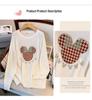 Plus Size Women's Pullover Sweater, Round Neck, Bust 150/160, for 200/300 Lb.