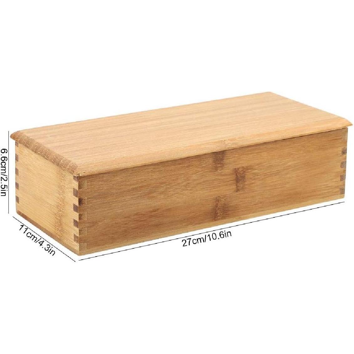TOPINCN Chopsticks Box Tableware Spoon Cage Cutlery Storage Box- Flatware Organizer