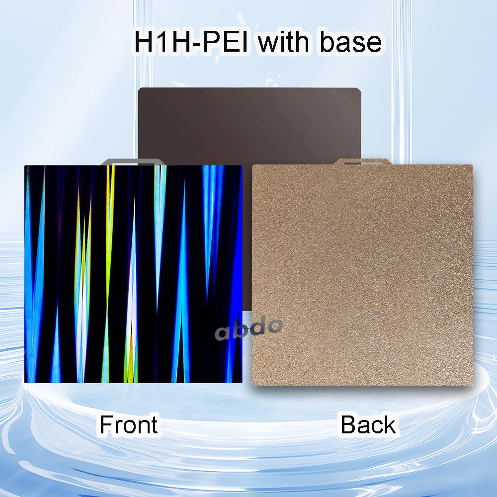 PEI Sheet 235x235 Spring Steel Sheet for Ender 3 / Ender 5 Neptune 4 Pro 3d Printer Heated Bed PEO PEY H1H Magnetic Build Plate