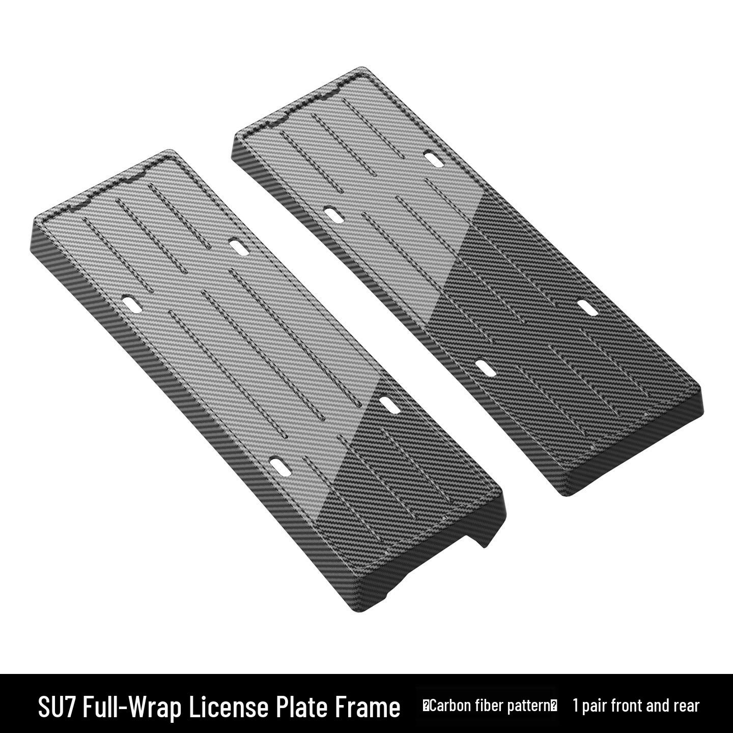 Xiaomi SU7/YU7 License Plate Frame - New Energy Green Plate Protective Accessory