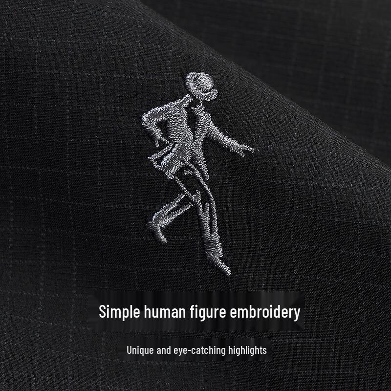 Men's Fine Plaid Baseball Collar Jacket