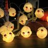 Ghost Doll Head Halloween LED String Lights Warm Light Halloween Party Props Haunted House