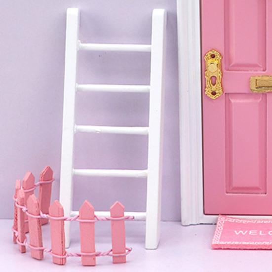 Miniaturowe Drzwiczki Wróżki Odporne na Korozję Odporne na Wilgoć Mikro Dekor Zestaw do Nauki Bajek dla Dzieci