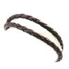 Les Trésors De Lily [M0739] - Mixed Brown 'Peaceful' Bracelet (2 Rows)