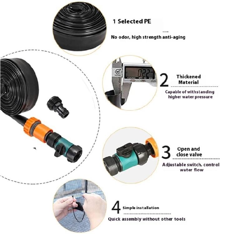 Trampoline Sprinkler Kits Outdoor Children Game Sprayers Cooling System Outdoor Water Toy Trampoline Accessories