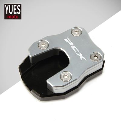Moto Accessories Side Stand Pad Plate Kickstand Enlarger Support Extension For HONDA PCX125 PCX150 PCX 125 PCX 150 2018-