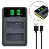 LED Dual USB Charger with Type C Port for PS-BLN1 BLN-1 BCN-1 Batteries Compatible with Olympus OM-D E-M1 E-M5 E-P5 Cameras