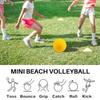Strong Bounce Spike Game Ball With Pump Mini Volleyball Team Sports Round Net Ball  Pool Lawn