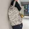 Junior High School Student Schoolbag Graffiti Men's Backpack
