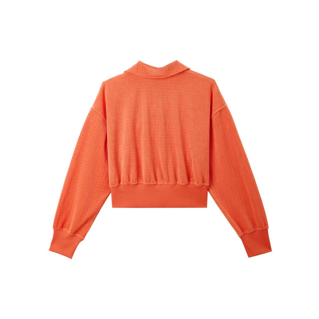 Nike Sudadera con Capucha Corta de Color Sólido con Logo para Mujer Tops Rojo Pasión DV7815-633