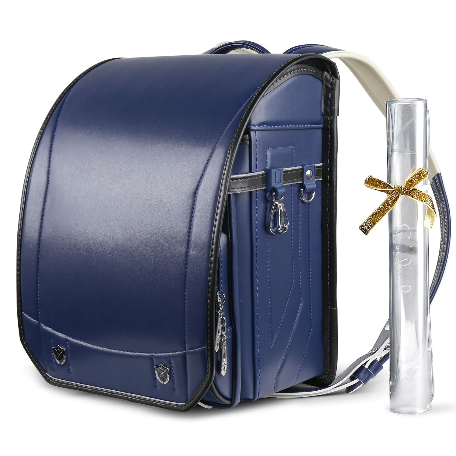 

Школьный рюкзак для девочек и новая модель с отражающей сакурой, крутой А4 плоский файл, изысканный металлический автоматический роскошный подарок, прозрачный школьный рюкзак