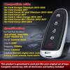 Smart Remote Key Fob Replacement for Ford Escape Titanium 2013-2016 Focus C-Max Maverick 315Mhz ID83 Chip FCC ID: M3N5WY8609, P/N: 164-R7995,