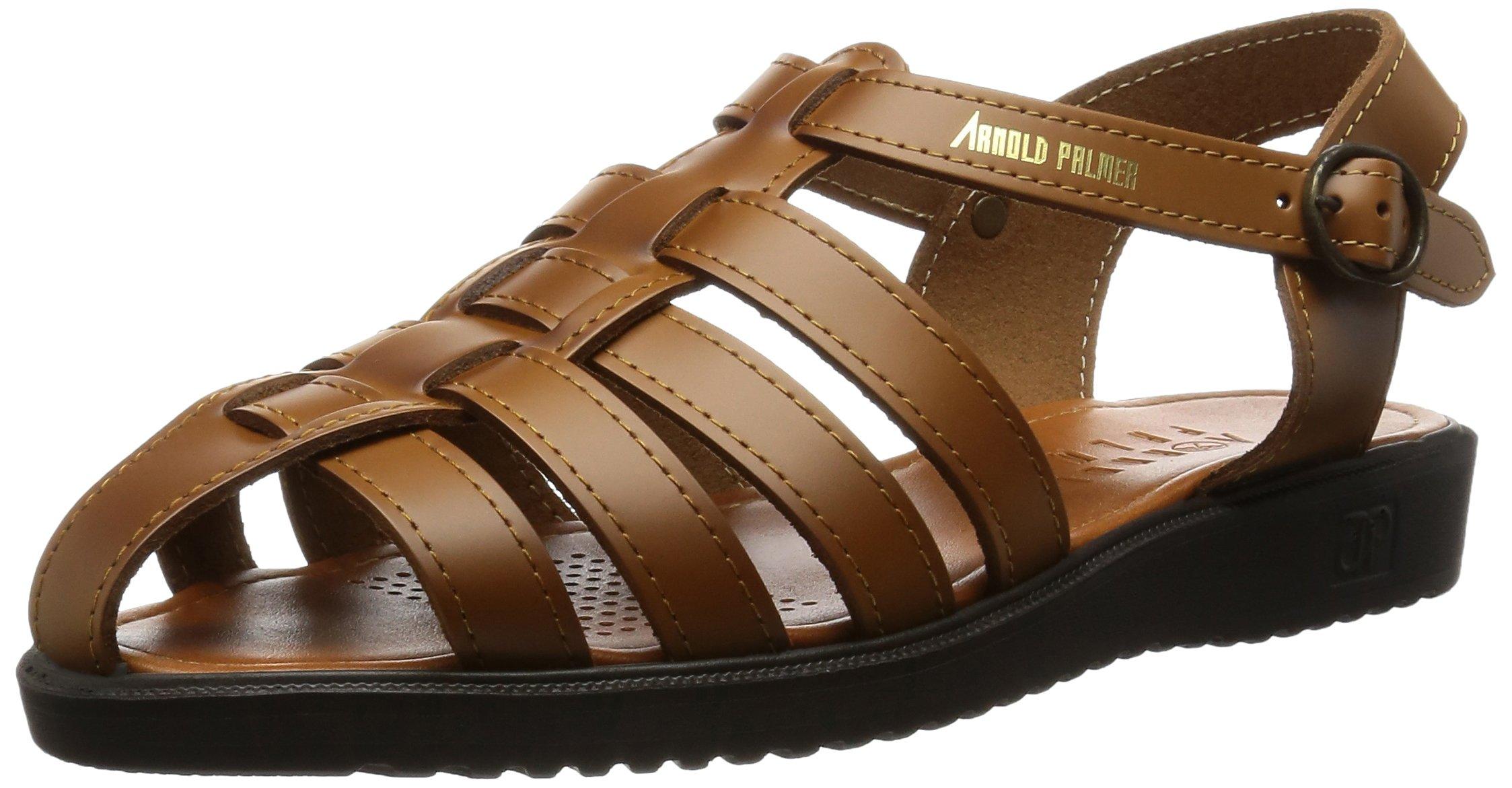 

Arnold Palmer AP6611 Camel Size LL Men s Sandals,
