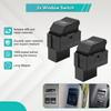 2pcs Electric Power Window Switch Button For VW LUPO 6X1 Polo 6N2 6E1 Seat Ibiza Seat Cordoba 6K2 Saloon 6X0959855B 6X0 959 855B