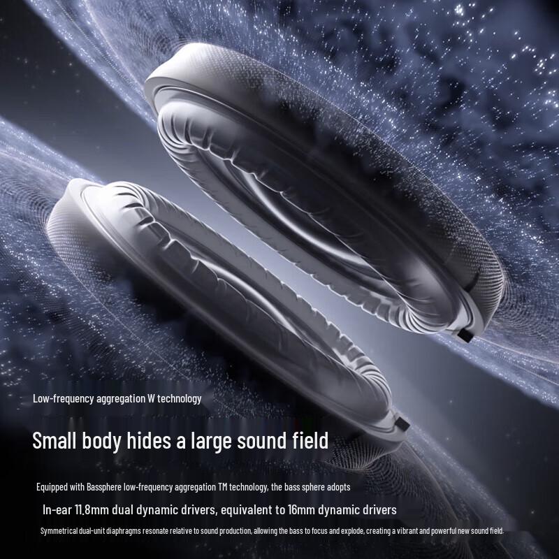 Shokz OpenDots ONE Open-Ear Clip Bluetooth Headphones E310