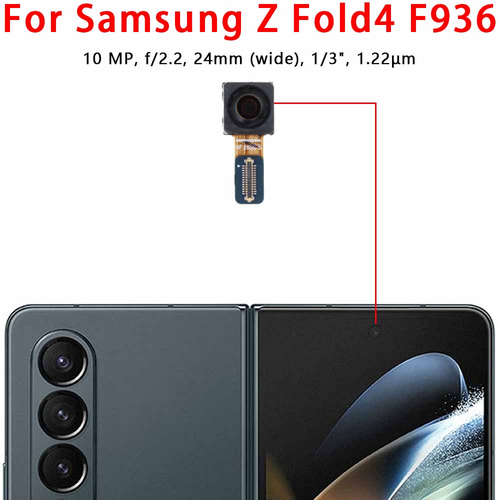 Selfie Camera For Samsung Galaxy Z Fold2 Fold3 Fold4 Fold5 Fold6 5G F916 F926 Frontal Front Camera Module Facing Spare Parts