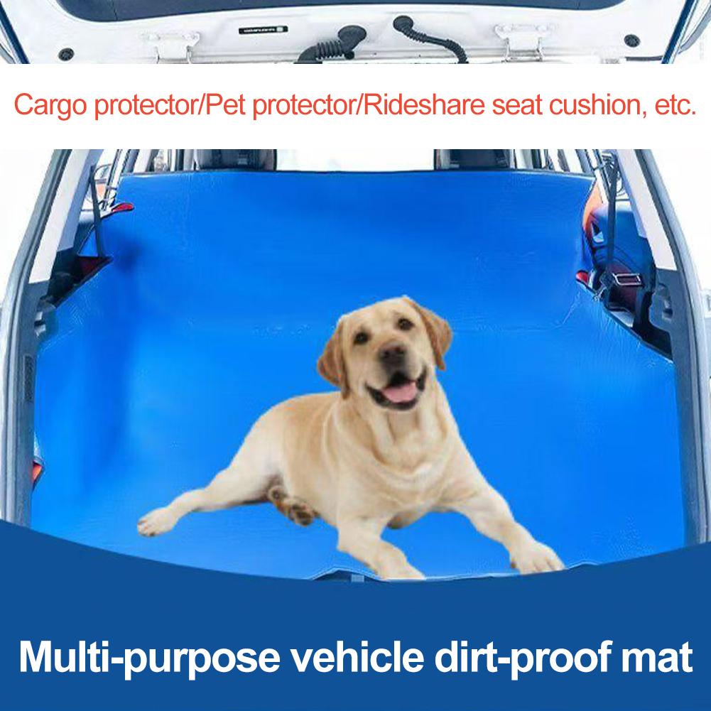 Polyester Auto Trunk Mat Car Trunk Mat Waterproof Mat For All Cars Anti-Dirty Pet Cargo Liner Protector Cover Pad