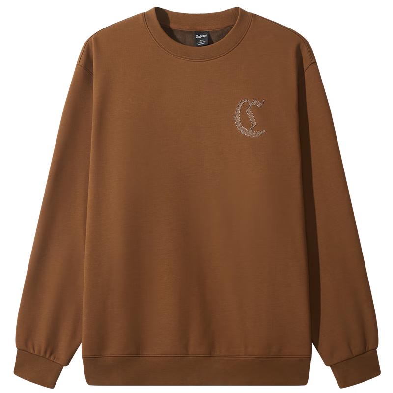 

Мужской хлопковый свитшот CABBEEN 340 г с принтом букв 3XL