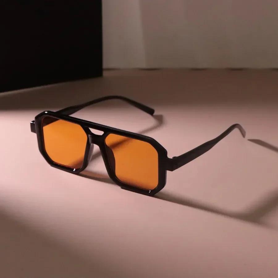 Fashion Women Men Square Sunglasses Retro Cat Eye Vintage Black Sun Glasses Female Male Eyewear