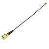 Pigtail uFL female plug SMA-RP plug RF1.13 10cm