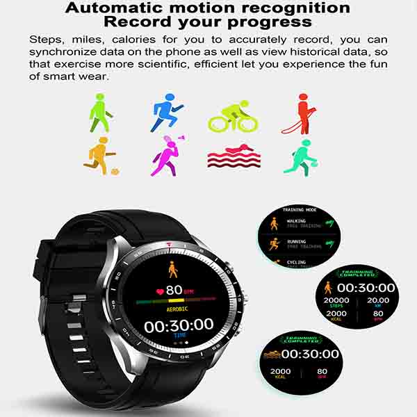 NORTH EDGE NL10 Bluetooth5.0 Men And Women Smart Watch Heart Rate Sleep Monitor IP67 Waterproof Smart Watches Fitness Tracker